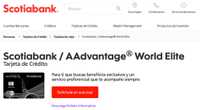 Tarjeta De Cr Dito Aadvantage World Elite De Scotiabank An Lisis